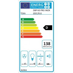 Teka Απορροφητήρας Τζάκι DBP 60 Pro Inox (60cm) Teka Απορροφητήρας Τζάκι DBP 60 Pro Inox (60cm)